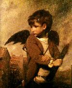 Sir Joshua Reynolds cupid as link boy oil painting on canvas